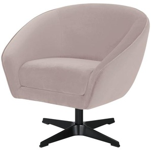switch Drehsessel  Roma Mikrofaser ¦ rosa/pink ¦ Maße (cm): B: 80 H: 75 T: 80.0