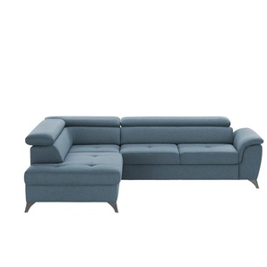switch Ecksofa Aldeia ¦ blau ¦ Maße (cm): B: 252 H: 70 T: 200.0