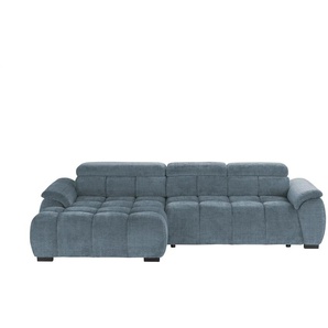 switch Ecksofa  Alvin ¦ blau ¦ Maße (cm): B: 284 H: 97 T: 168.0