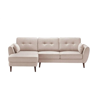 switch Ecksofa  Candy ¦ rosa/pink ¦ Maße (cm): B: 256 H: 86 T: 165.0
