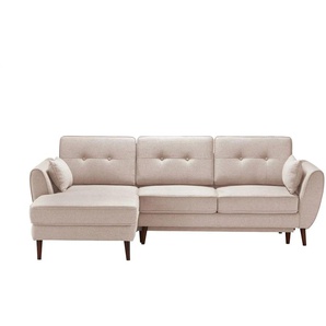 switch Ecksofa  Candy ¦ rosa/pink ¦ Maße (cm): B: 256 H: 86 T: 165.0
