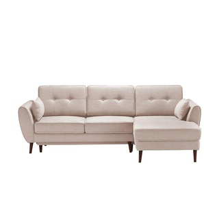 switch Ecksofa  Candy ¦ rosa/pink ¦ Maße (cm): B: 256 H: 86 T: 165.0