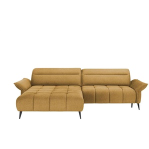 switch Ecksofa  Cavani ¦ gelb ¦ Maße (cm): B: 272 H: 95 T: 180.0