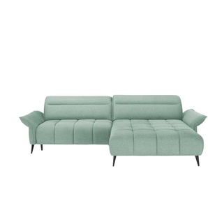 switch Ecksofa  Cavani ¦ türkis/petrol ¦ Maße (cm): B: 272 H: 95 T: 180.0