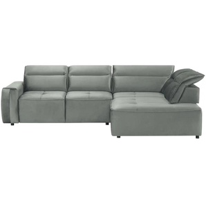 switch Ecksofa  Colombo ¦ grau ¦ Maße (cm): B: 296 H: 103 T: 227.0