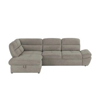 switch Ecksofa  Galiano ¦ grau ¦ Maße (cm): B: 284 H: 93 T: 218.0