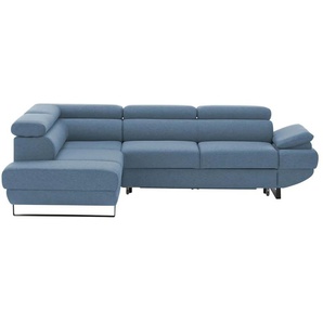 switch Ecksofa Gio ¦ blau ¦ Maße (cm): B: 263 H: 88 T: 200.0