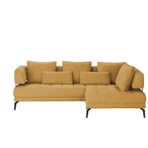 switch Ecksofa  Giotto ¦ gelb ¦ Maße (cm): B: 242 H: 85 T: 176.0