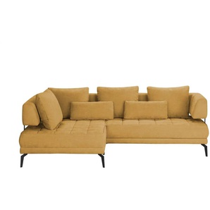 switch Ecksofa  Giotto ¦ gelb ¦ Maße (cm): B: 242 H: 85 T: 176.0
