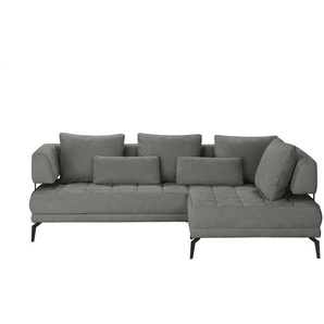 switch Ecksofa  Giotto ¦ grau ¦ Maße (cm): B: 242 H: 85 T: 176.0