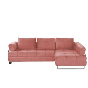 switch Ecksofa  Havana ¦ rot ¦ Maße (cm): B: 272 H: 89 T: 173.0