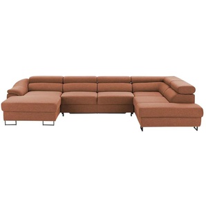 switch Ecksofa  Lavos ¦ braun ¦ Maße (cm): B: 346 H: 85 T: 221.0