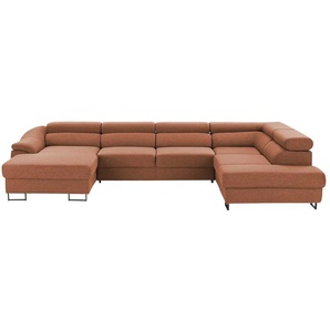 switch Ecksofa  Lavos ¦ braun ¦ Maße (cm): B: 346 H: 85 T: 221.0