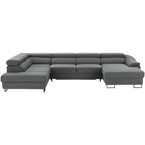 switch Ecksofa Lavos ¦ grau ¦ Maße (cm): B: 346 H: 85 T: 221.0