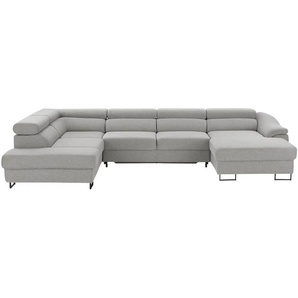 switch Ecksofa  Lavos ¦ grau ¦ Maße (cm): B: 346 H: 85 T: 221.0