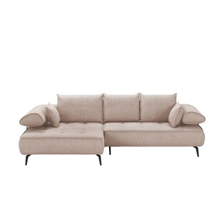 switch Ecksofa Seledo ¦ rosa/pink ¦ Maße (cm): B: 284 H: 88 T: 193.0