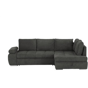 switch Ecksofa  Sky ¦ schwarz ¦ Maße (cm): B: 265 H: 89 T: 175.0