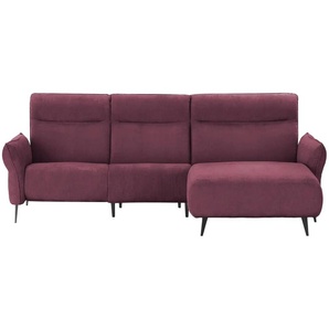 switch Ecksofa  Stelvio ¦ lila/violett ¦ Maße (cm): B: 286 H: 103