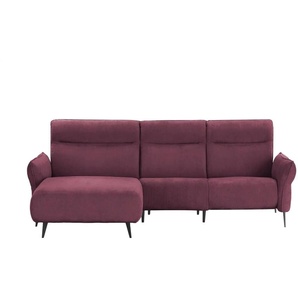 switch Ecksofa  Stelvio ¦ lila/violett ¦ Maße (cm): B: 286 H: 103