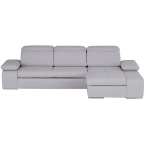 switch Ecksofa Webstoff Avilla ¦ lila/violett ¦ Maße (cm): B: 285 H: 86 T: 187.0