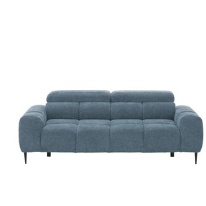 switch Einzelsofa  Plaza ¦ blau ¦ Maße (cm): B: 212 H: 99 T: 105.0