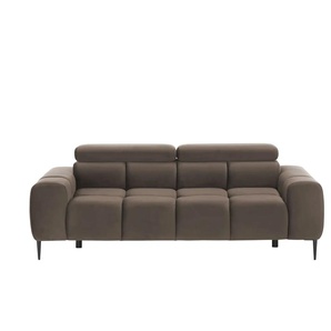 switch Einzelsofa  Plaza ¦ braun ¦ Maße (cm): B: 212 H: 99 T: 105.0
