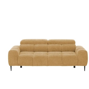 switch Einzelsofa  Plaza ¦ gelb ¦ Maße (cm): B: 212 H: 99 T: 105.0