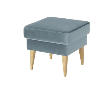 switch Hocker aus Samt Taco ¦ blau ¦ Maße (cm): B: 49 H: 45 T: 49.0