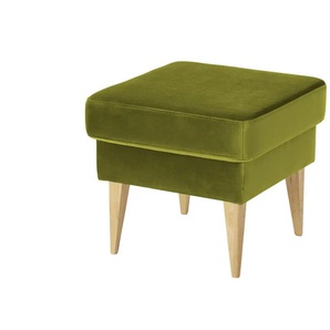 switch Hocker aus Samt Taco ¦ grün ¦ Maße (cm): B: 49 H: 45 T: 49.0