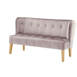 switch Küchensofa Samt  Bella ¦ rosa/pink ¦ Maße (cm): B: 180 H: 90 T: 72.0