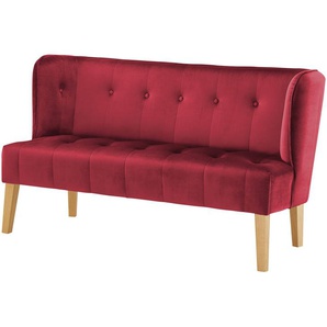 switch Küchensofa  Bella ¦ rot ¦ Maße (cm): B: 180 H: 90 T: 72.0