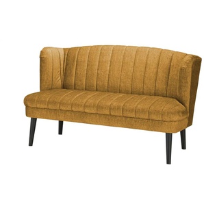 switch Küchensofa Samt  Rina ¦ gelb ¦ Maße (cm): B: 156 H: 92 T: 76.0