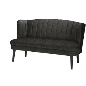 switch Küchensofa Samt  Rina ¦ schwarz ¦ Maße (cm): B: 180 H: 92 T: 76.0