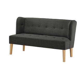 switch Küchensofa Webstoff  Astonia ¦ schwarz ¦ Maße (cm): B: 160 H: 88 T: 74.5