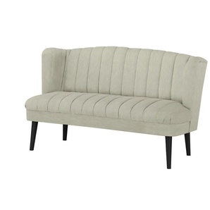 Switch Refresh Küchensofa Samt  Rina ¦ beige ¦ Maße (cm): B: 180 H: 92 T: 76.0