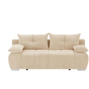 switch Schlafsofa mit Boxspringpolsterung  Gala ¦ beige ¦ Maße (cm): B: 208 H: 92 T: 102.0