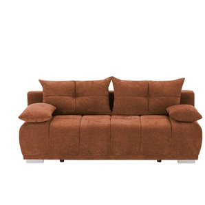 switch Schlafsofa mit Boxspringpolsterung  Gala ¦ rot ¦ Maße (cm): B: 208 H: 92 T: 102.0