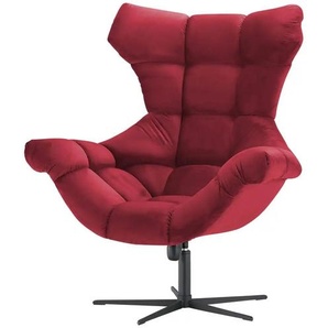 switch Sessel aus Samt Sensi ¦ rot ¦ Maße (cm): B: 103 H: 119 T: 84.0