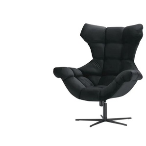 switch Sessel aus Samt Sensi ¦ schwarz ¦ Maße (cm): B: 103 H: 119 T: 84.0