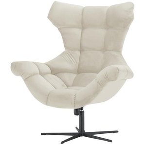switch Sessel aus Samt Sensi ¦ beige ¦ Maße (cm): B: 103 H: 119 T: 84.0