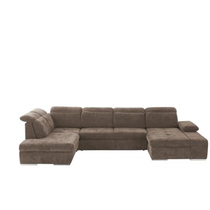 switch Wohnlandschaft Avilla ¦ braun ¦ Maße (cm): B: 355 H: 86 T: 234.0