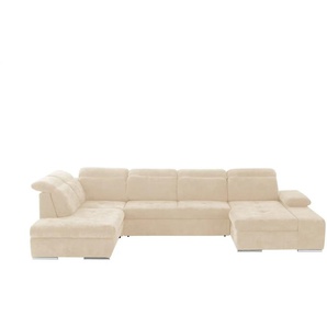 switch Wohnlandschaft  Avilla ¦ creme ¦ Maße (cm): B: 355 H: 86 T: 234.0