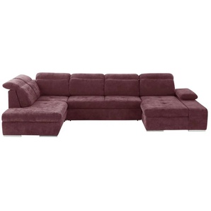 switch Wohnlandschaft  Avilla ¦ rot ¦ Maße (cm): B: 355 H: 86 T: 234.0