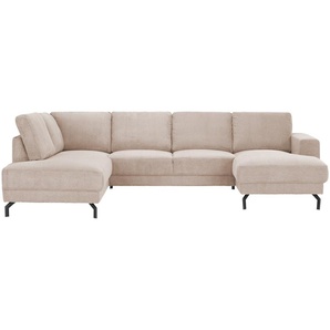switch Wohnlandschaft aus Cord Brazil ¦ beige ¦ Maße (cm): B: 303 H: 78 T: 200.0