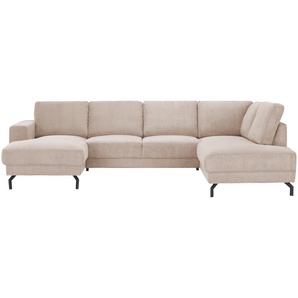 switch Wohnlandschaft  aus Cord Brazil ¦ beige ¦ Maße (cm): B: 303 H: 78 T: 200.0