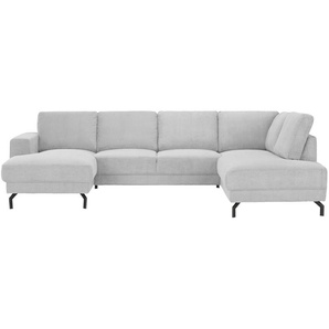 switch Wohnlandschaft   Brazil ¦ silber ¦ Maße (cm): B: 303 H: 78 T: 200