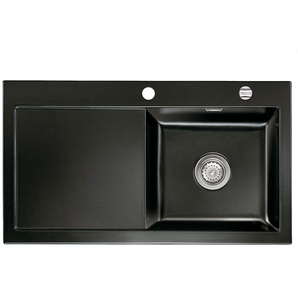 Systemceram Mera 90 Nero Keramiksp�le Excenterbet�tigung