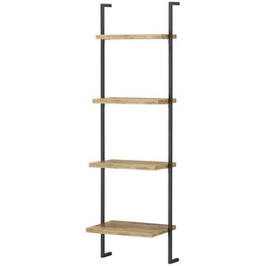 Systemregal  Abajasee ¦ holzfarben ¦ Maße (cm): B: 50 H: 160 T: 32.0