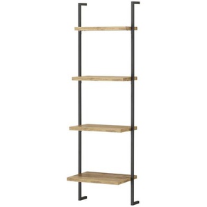 Systemregal - holzfarben - Materialmix - 50 cm - 160 cm - 32 cm | Möbel Kraft