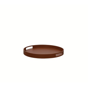Tablett Club Cane-line Aluminium desert red grau, Designer Cane-line Design-Team, 5 cm